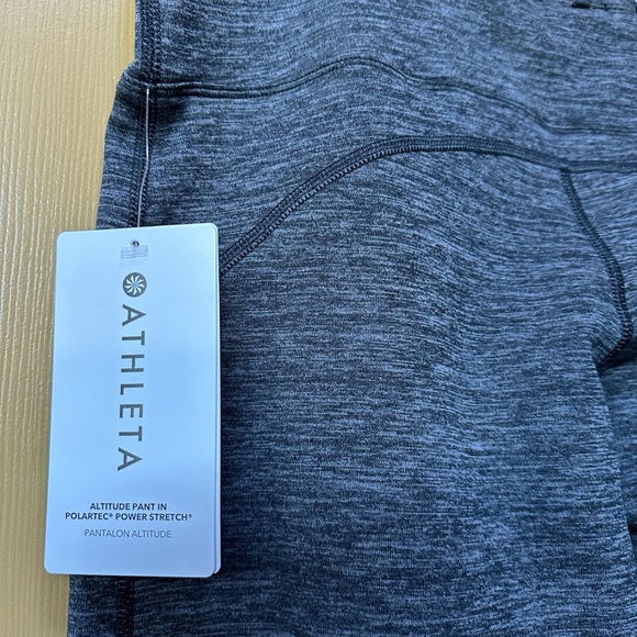 NWT Athleta Altitude Pants - Polartec Power Stretch - Picture 5 of 13